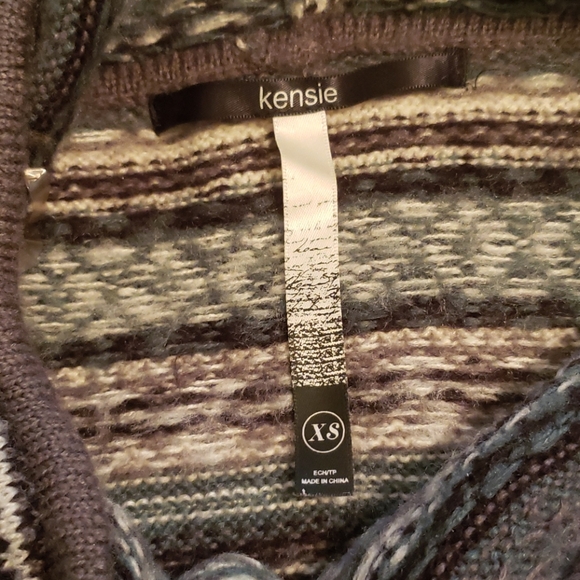 Kensie cowl neck sweater XS - Picture 2 of 2